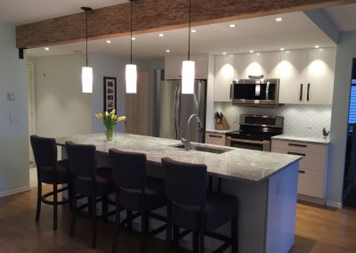 Port Moody Kitchen Remodel - shot towards bathroom (1920x1440)